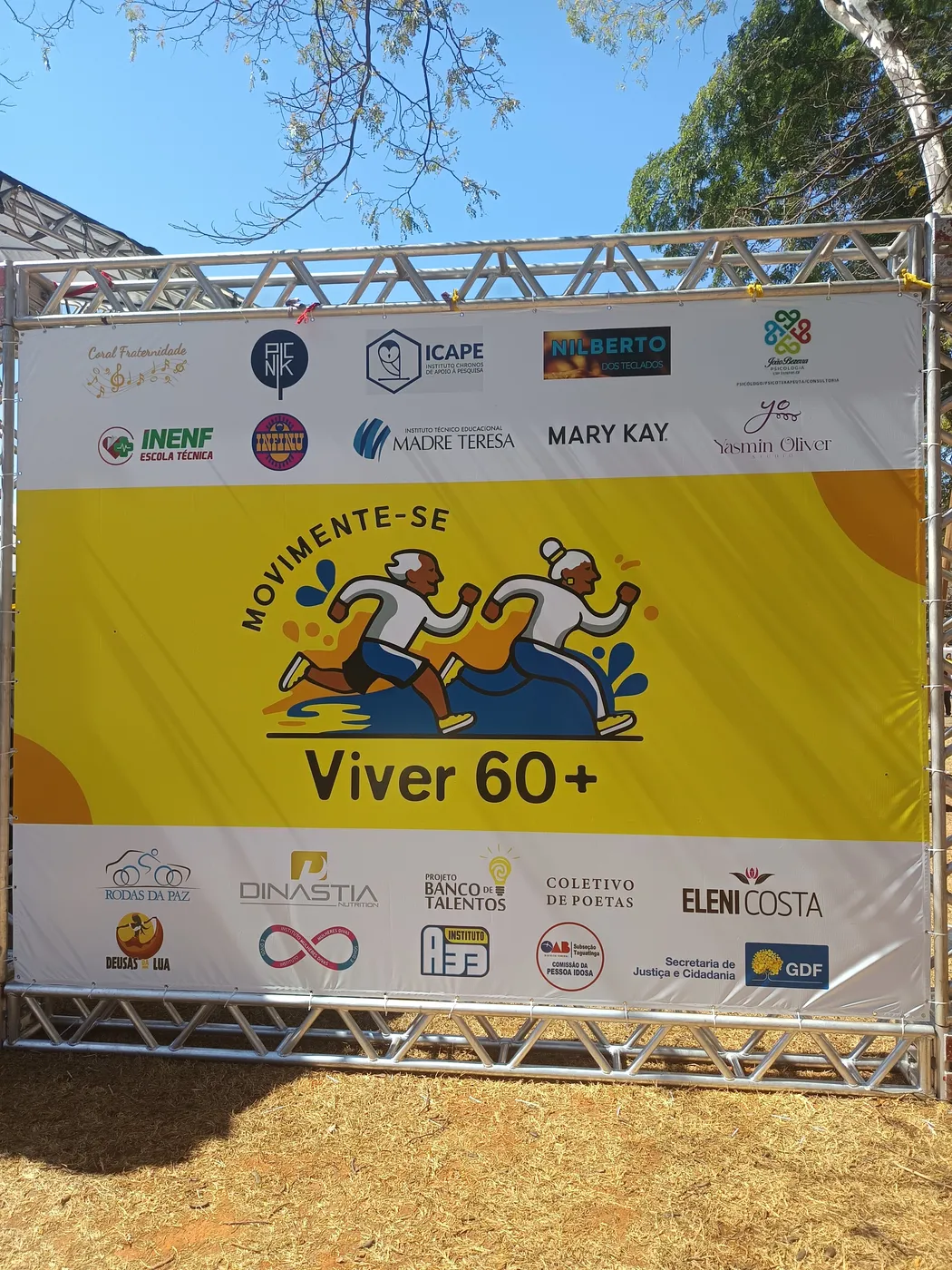 Ação no Eixão do Lazer